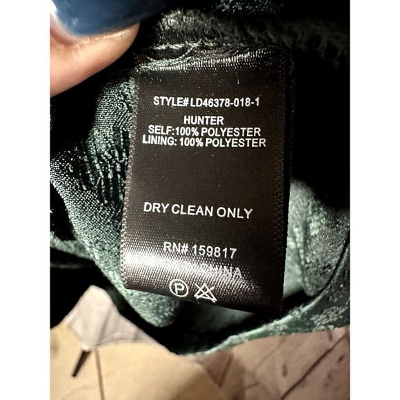 ALTR'D STATE LADIES DARK GREEN BALLOON SLEEVE TUNIC SZ (XL) NEW WITH TAGS - Picture 5 of 6